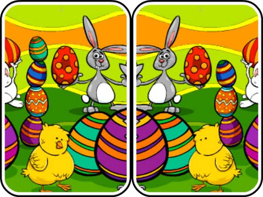 Play Easter Differences Online