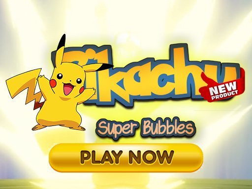 Play Super Pikachu Bubbles Online