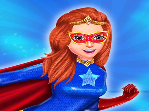 Play Super Power Hero Girls Runner Game Adventure Online