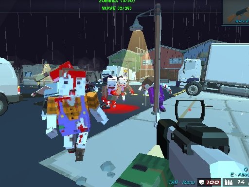 Play Crazy 3D Pixel Shooting Online