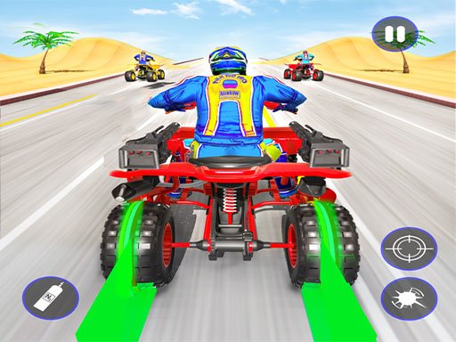 Play Quad Bike Traffic Shooting Games 2020: Bike Games Online