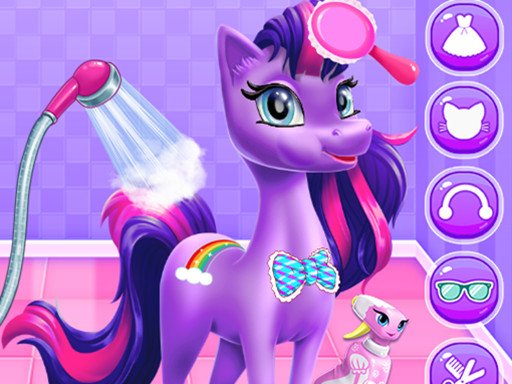 Play Magical Unicorn Grooming World Online