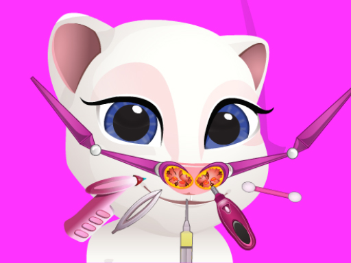 Play Baby Angela Nose Doctor Online