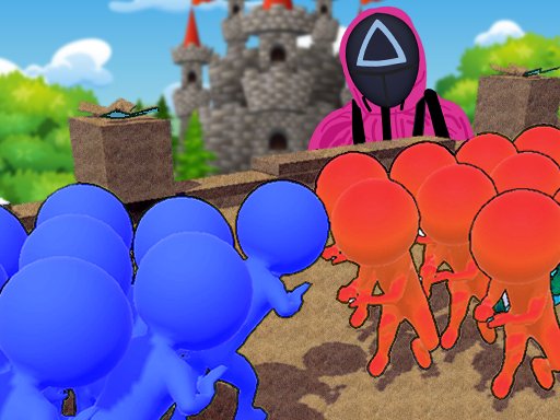 Play Squid Game Crowd Pusher Online