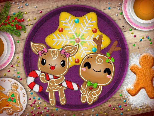 Play Christmas Gingerbread - Color Me Online