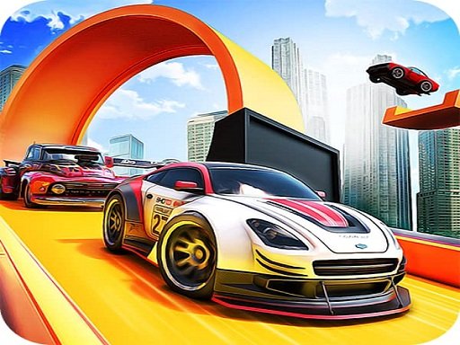 Play Extreme Mega Ramp Race : Ramp Stunt Car Games Online