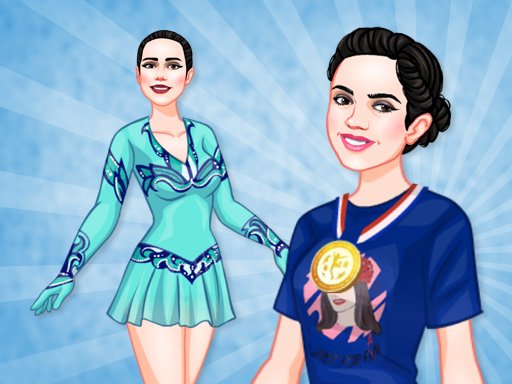 Play Young Figure Skaters Ellie and Jenny Online