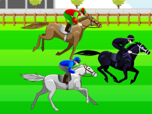 Play Horse Racing 2D Online