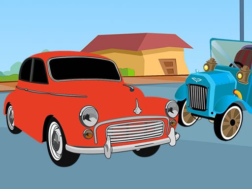 Play Old Timer Cars Coloring Online