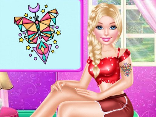 Play Doll Funny Tattoo Shop Online