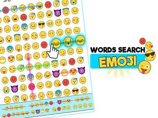 Play Word Search Emoji edition Online