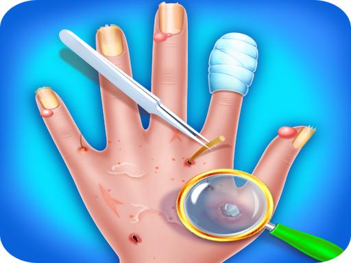 Play Fun Baby Care Kids Game - Hand Skin Doctor Online
