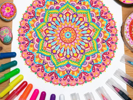 Play Mandala Pages Online