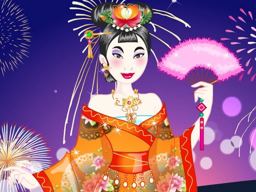 Play Chinese Princess Wedding Dress up Online