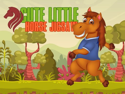 Play Cute Little Horse Jigsaw Online