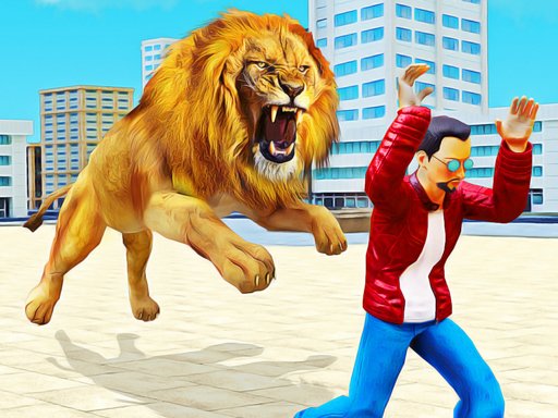 Play Lion Simulator Attack 3d Wild Lion Games Online