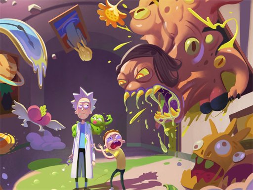 Play Rick and Morty Slide Online