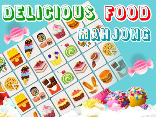 Play Delicious Food Mahjong Connects Online