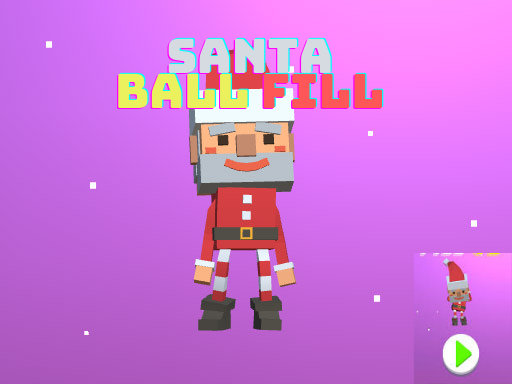 Play Santa Ball Fill 3D Online