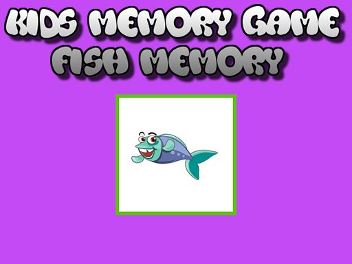 Play Fish Memory - Kids Learning Games Online