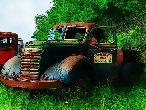 Play Old Rusted Trucks Online