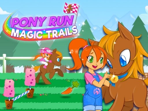 Play Pony Run : Magic Trails Online
