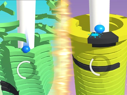 Play Stack Ball Helix Online