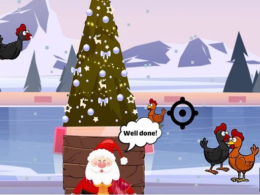 Play Christmas Chicken Shoot Online