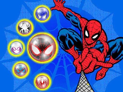 Play Spiderman Bubble Shoot Puzzle Online