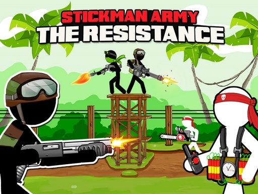 Play Stickman Army : Resistance Online