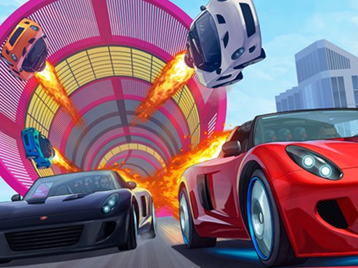 Play Mega Ramp Car Stunt Race Online