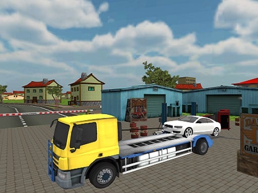 Play Euro Truck Heavy Vehicle Transport Game 3D Online