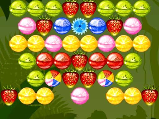 Play Bubble Shooter Fruits Candies Online