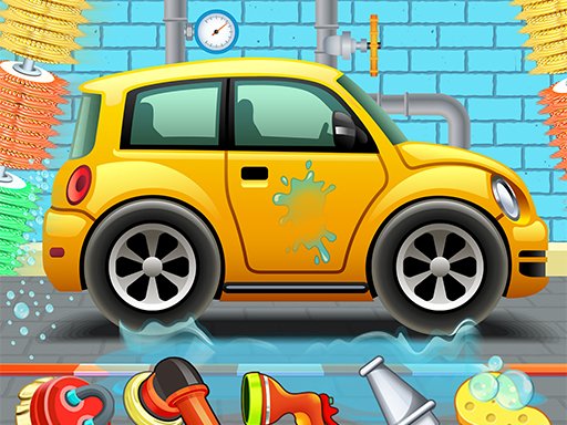 Play Kids Car Wash Service Auto Workshop Garage Online