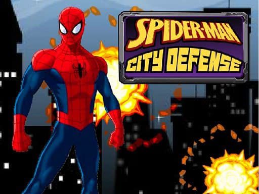 Play Spiderman City Defense Online