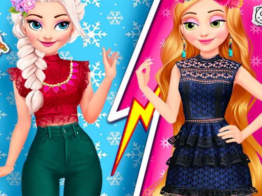 Play Princess Elsa Team Blonde Online