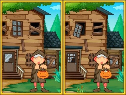 Play Spot The Differences Halloween Online