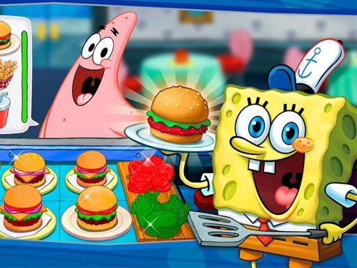 Play SpongeBob Cook : Restaurant Management & Food Game Online