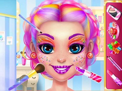 Play Candy Makeup Fashion Girl Online