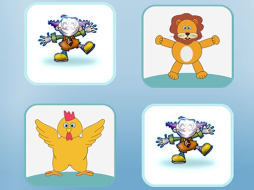Play Happy Animals Memory Game Online