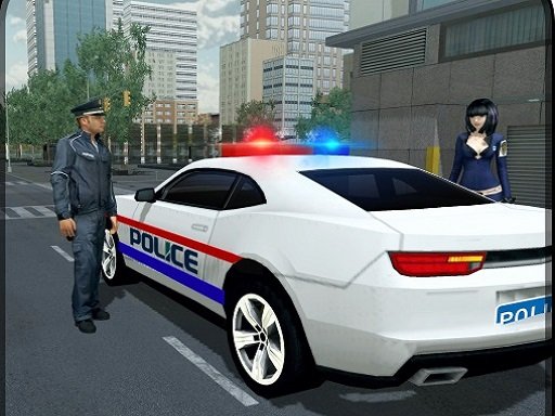 Play American Fast Police Car Driving Game 3D Online
