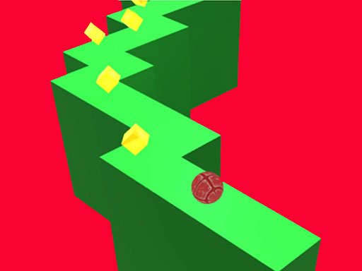 Play Wall Ball ZigZag Game 3D Online
