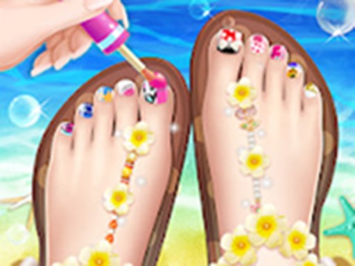 Play Beautiful Toenail Salon - Pedicure Game For Girls Online