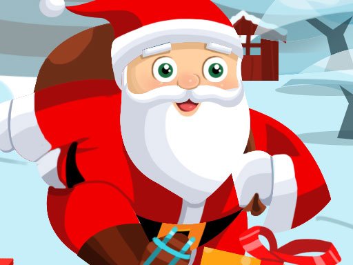 Play Santa on skates Online