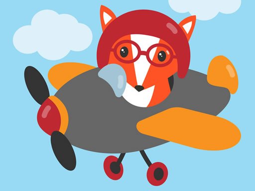 Play Cute Planes Coloring Online