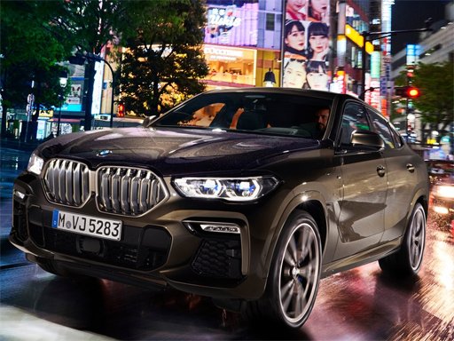 Play BMW X6 M50i Puzzle Online