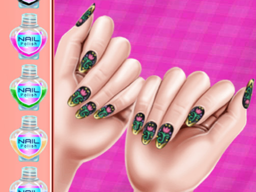 Play Royal Theme Nail Art DIY Online