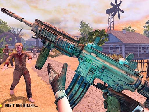 Zombie Survival Gun 3D downloading